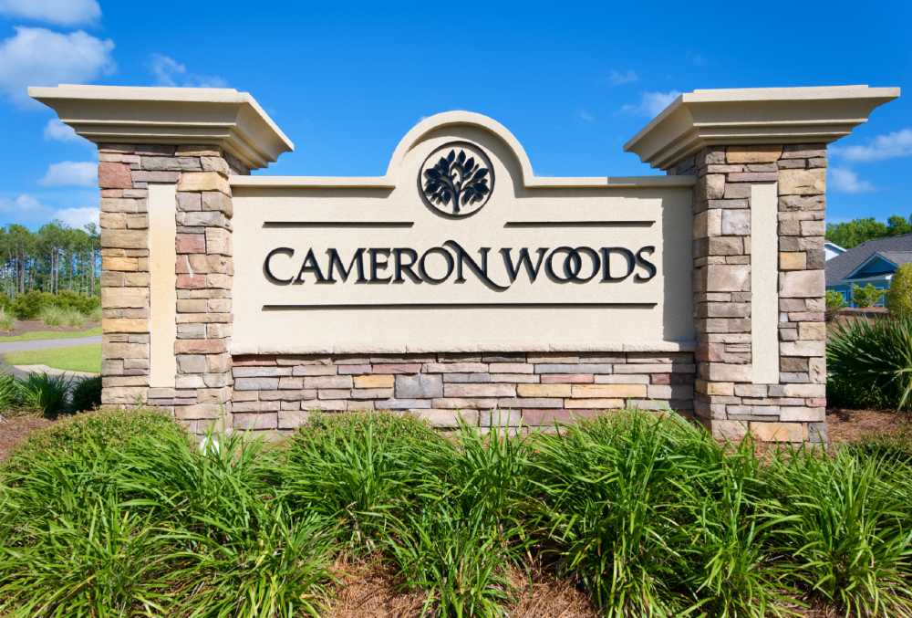 Cameron Woods Entrance | Suzanne Polino REALTOR